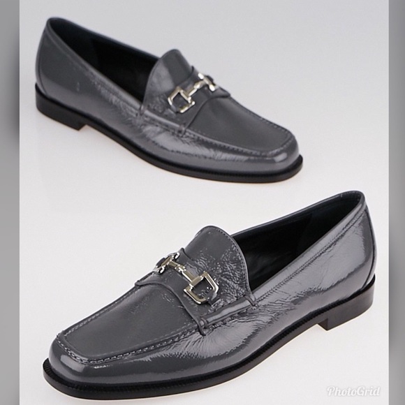 Gucci Shoes - Gucci Melange Platinum Grey Horsebit Loafer